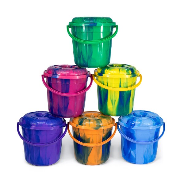9 Ltr Kampala Bucket With Plastic Handle
